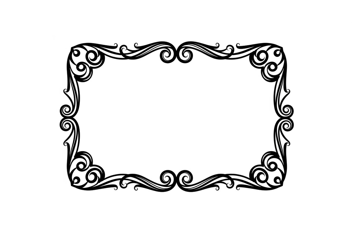 Vintage Ornament Frame Vector Bundle, an Illustration by Creativeshirt (Photo 17 of 51)