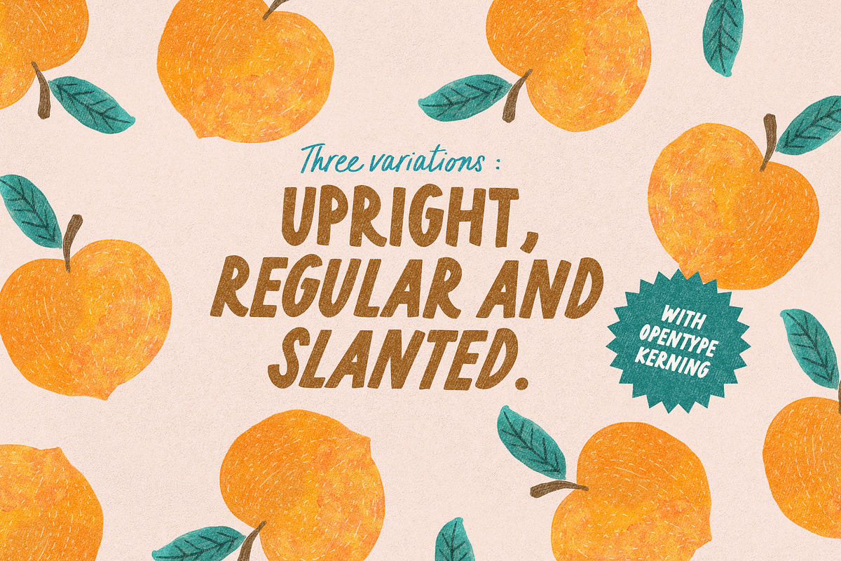 Lemon Milkshake Typeface and Dings, a Font by Nicky Laatz (Photo 12 of 21)