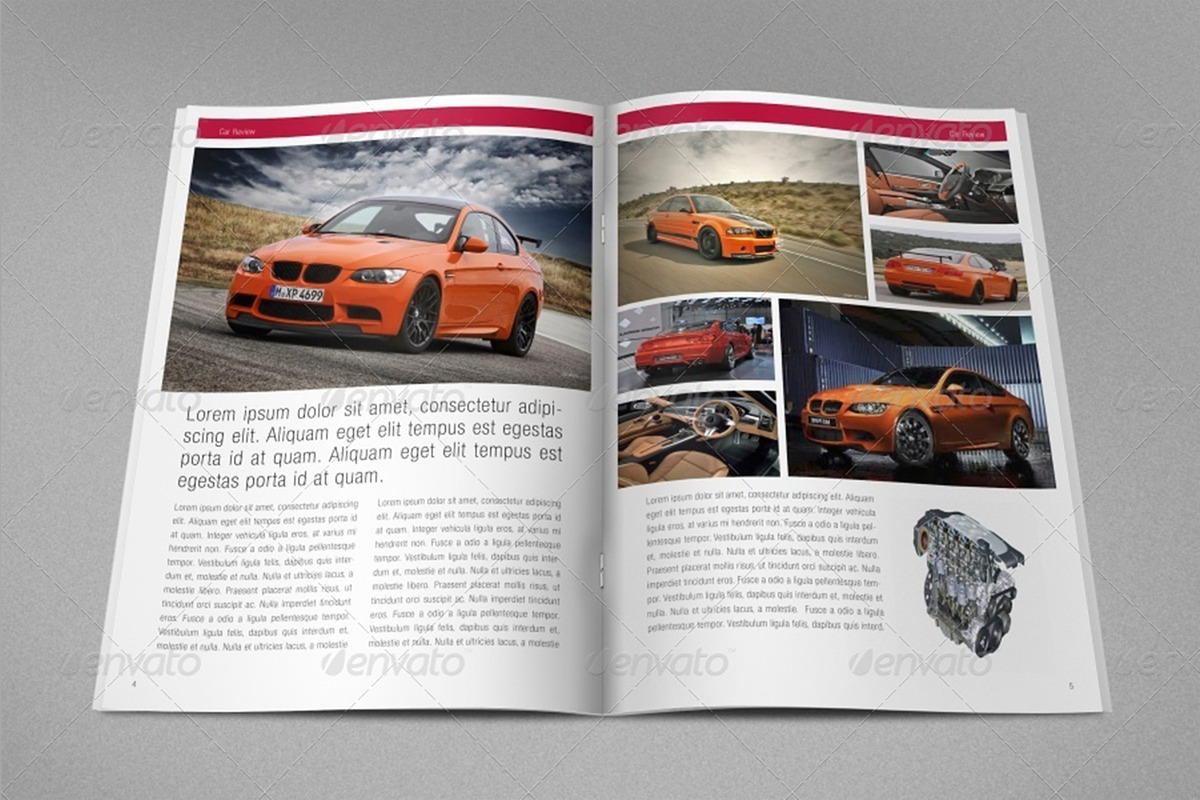 Auto Motor - Automobile Magazine, a Magazine Template by Carlos Fernando (Photo 5 of 10)
