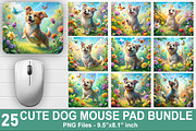 Cute Dog Mouse Pad Bundle, a Graphic by crative8112 (Thumbnail 1 of 13)