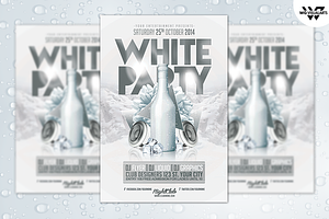 WHITE PARTY Flyer Template