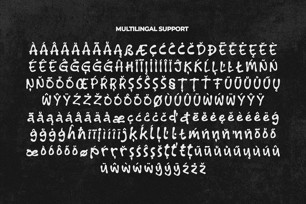 Dosmic - Organic Fluid Display Font, a Slab Serif Font by Blankids Studio (Photo 11 of 11)