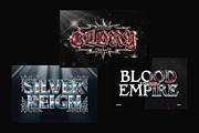 Dark Gothic & Medieval Text Effects, a Layer Style Add-On by Matsero (Thumbnail 2 of 4)