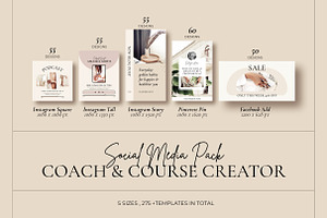 Coach & Course Creator Social Pack