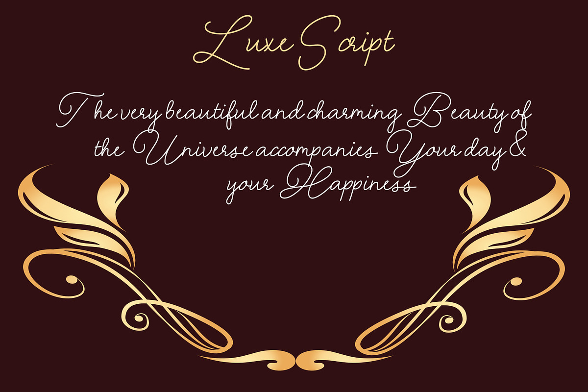 LuxeScript Handwriting, a Handwritten Font by Ardb (Photo 5 of 6)