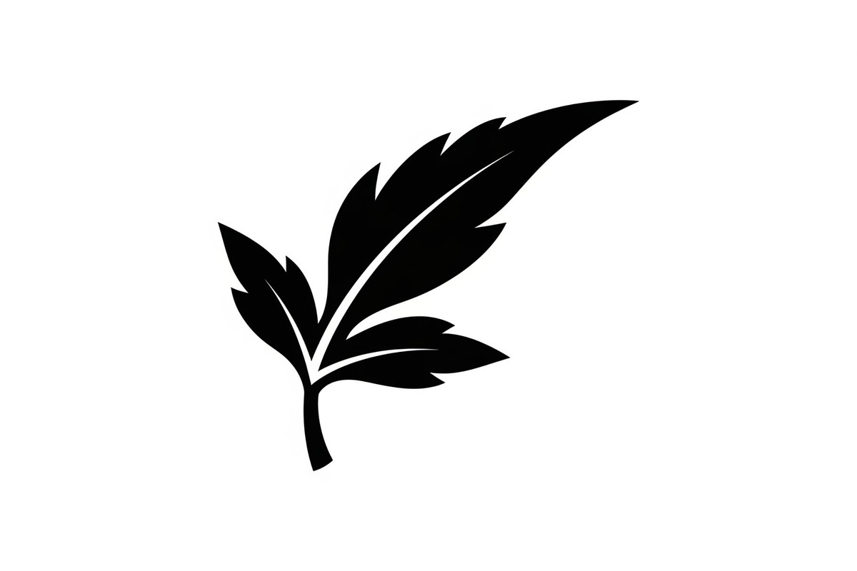 Hand Drawn Leaf Line Art Bundle, an Illustration by hafijul (Photo 14 of 51)