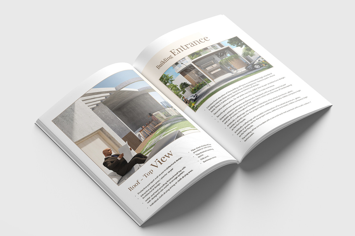 Professional Real Estate Brochure, a Brochure Template by Niofix (Photo 6 of 8)