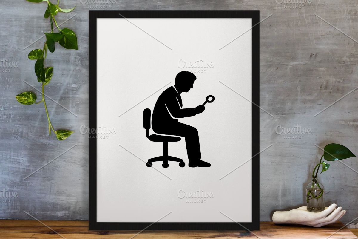 Dentist Silhouette SVG, a Healthcare Illustration by newminddesign (Photo 3 of 3)