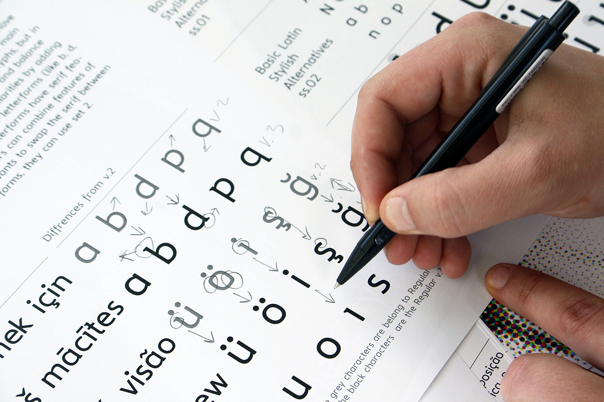 Accessible Font Version 3, a Sans Serif Font by Educational Design (Photo 11 of 16)