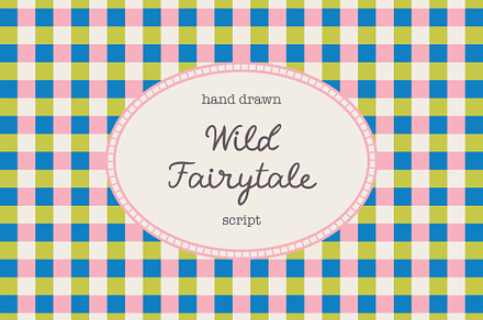Wild Fairytale Font, a Handwritten Font by AnnArt
