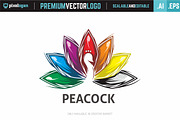 Peacock Logo, a Branding & Logo Template by pixelogan (Thumbnail 1 of 2)