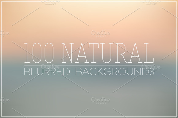 100 Blurred Backgrounds preview 6