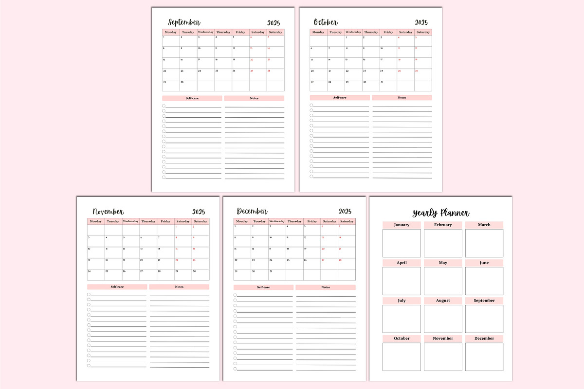 2024-25 Event & Party Planner, a Stationery Template by Shumaya (Photo 5 of 9)
