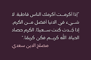 Lamhah - Arabic Typeface, a Script Font by Mostafa El Abasiry (Thumbnail 6 of 14)