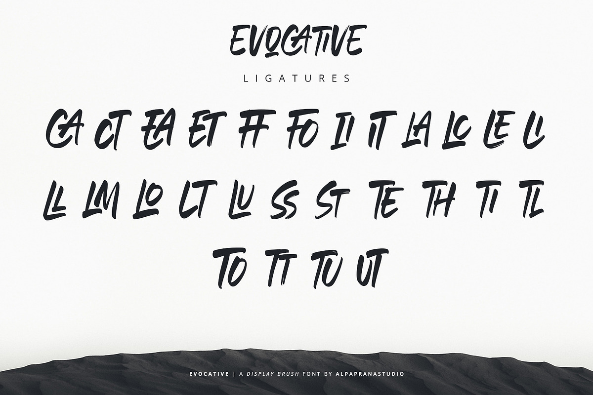 Evocative - Brush Font, a Script Font by Alpaprana (Photo 12 of 13)
