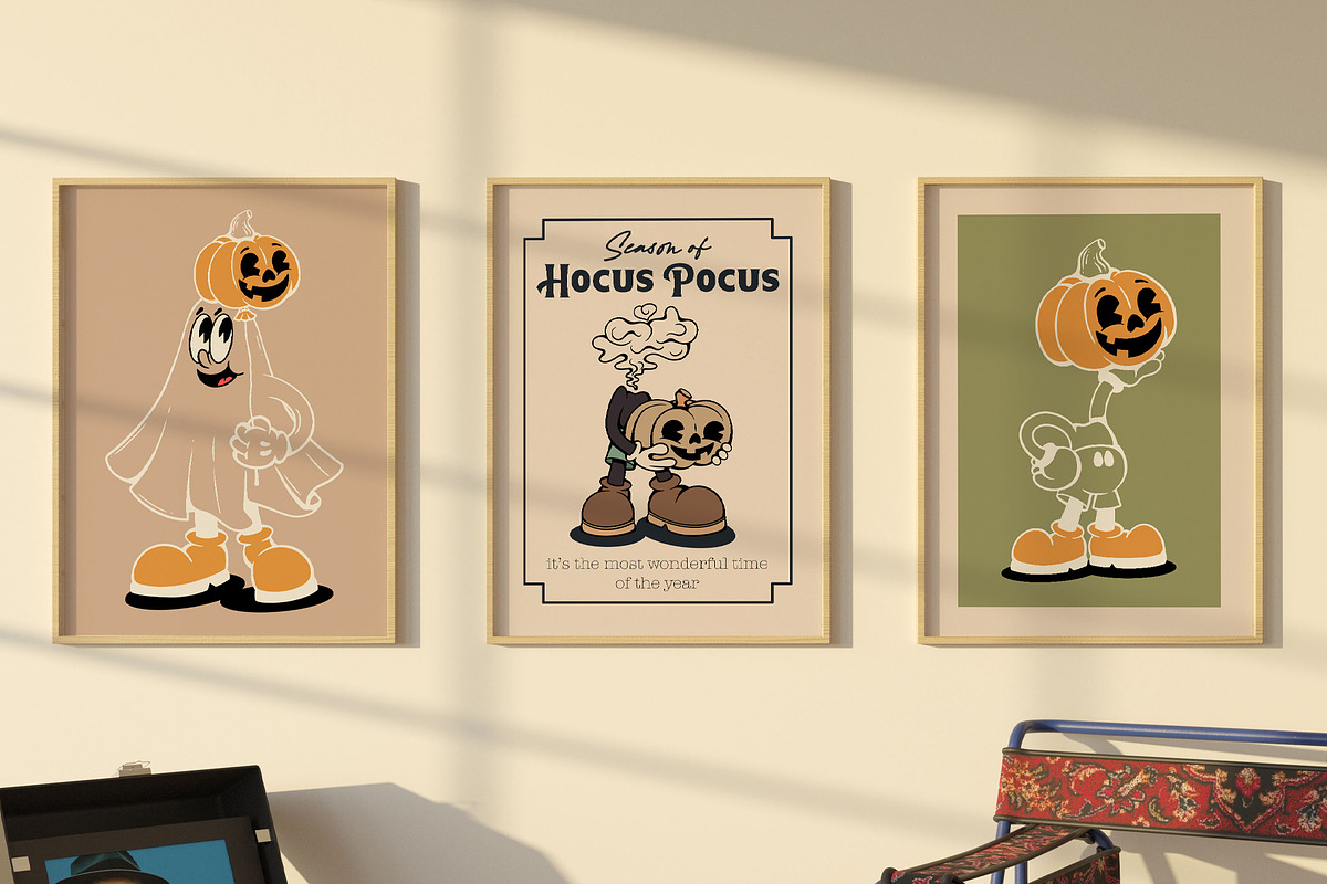 Halloween Poster Collection, a Poster Template by Alina Sh (Photo 5 of 10)