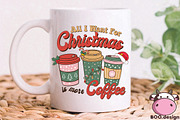 Retro Christmas Coffee PNG Design, a Graphic by Boodesign (Thumbnail 2 of 6)