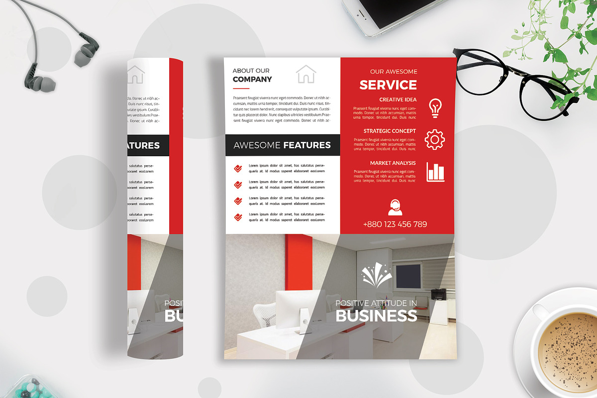 50+ Business Flyers Bundle, a Flyer Template by Imagine Design Studio (Photo 10 of 52)