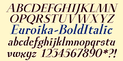 Euroika, a Serif Font by Ingrimayne Type (Thumbnail 10 of 10)