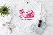 Tis the Season,Santa Reindeer Sleigh, an Illustration by Craft Nest (Thumbnail 5 of 6)