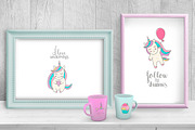 Cute Unicorns, an Illustration by BerryCaty (Thumbnail 7 of 15)