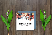 Wedding Invitation Suite Flowers, an Invitation Template by aticnomar (Thumbnail 4 of 5)