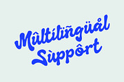 Megiula - Rounded Script Font, a Script Font by Sealoung (Thumbnail 9 of 11)