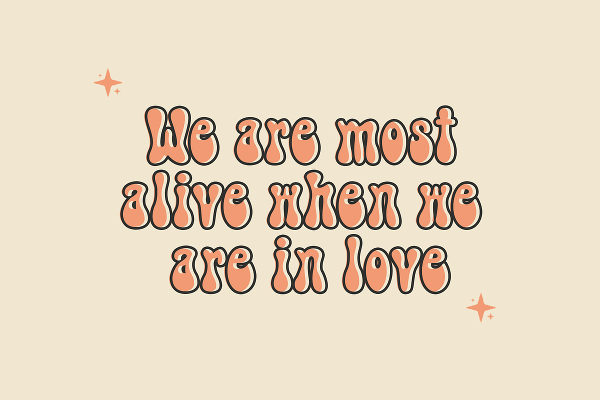 Black Sugar Groovy Font, a Font by Authentic Studio (Photo 2 of 6)