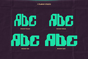 TechCore - Vintage Cyber Font, a Sans Serif Font by Gleb Guralnyk (Thumbnail 4 of 6)