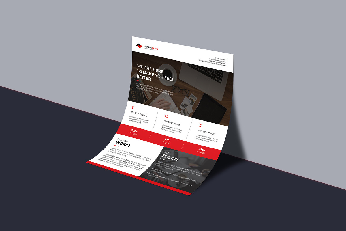 Corporate Business Flyer, a Flyer Template by Template Shop (Photo 3 of 4)