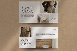 Ariaka Canva Brand Presentation