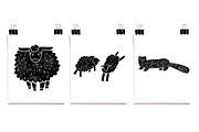Cute animals pt IV, an Animal Illustration by Mii Lab (Thumbnail 5 of 9)