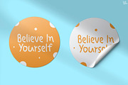 Orange Pop | Handwritten font, a Handwritten Font by LivelyAutumn11.11 (Thumbnail 5 of 5)