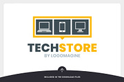 Tech Store Logo Template, a Branding & Logo Template by LOGOMAGINE (Thumbnail 8 of 13)