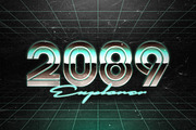 80s Text Effects Collection, a Layer Style Add-On by pixelbuddha.net (Thumbnail 10 of 15)