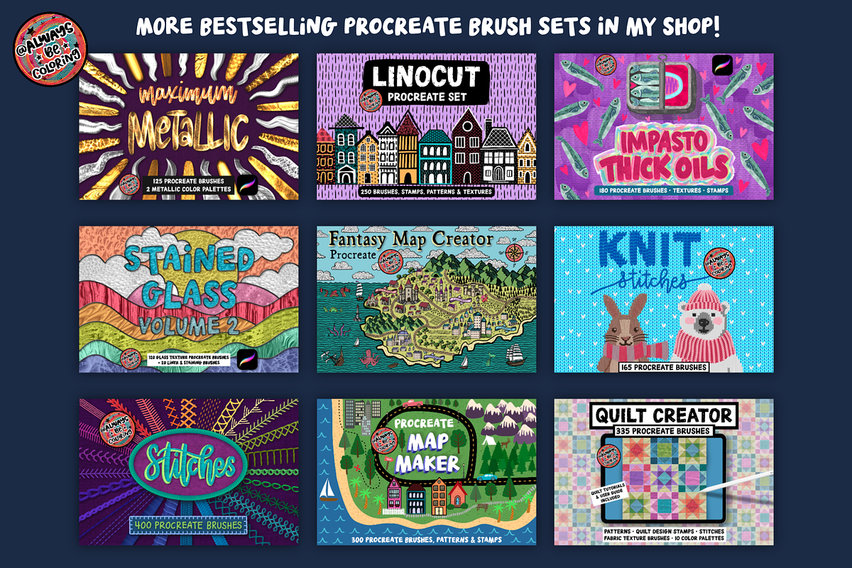 Procreate Mood Board Creator Kit, a Brush Add-On by AlwaysBeColoring (Photo 13 of 13)