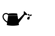 50 Garden Watering Can Silhouette bu, an Illustration by Designer_Momina (Thumbnail 18 of 51)