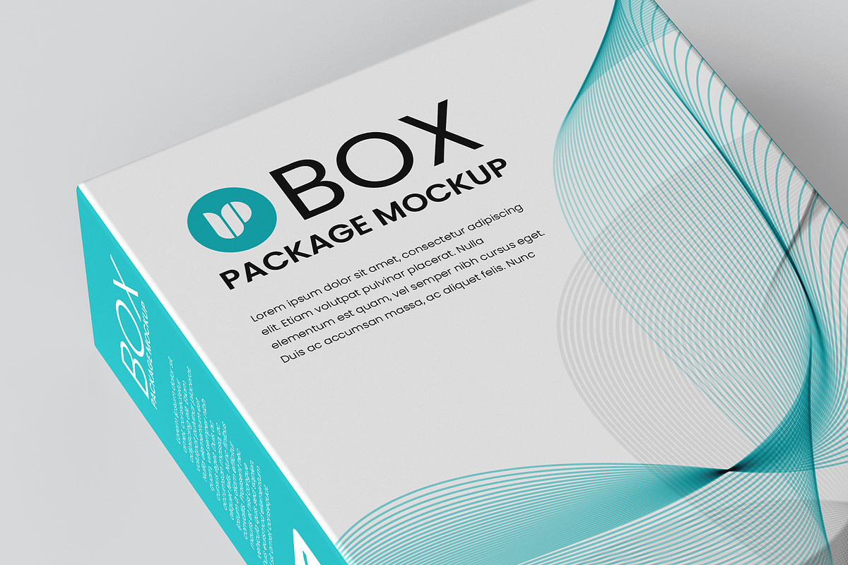 Box Package Mockup - 12 views, a Packaging Mockup by Illusiongraphic (Photo 26 of 29)
