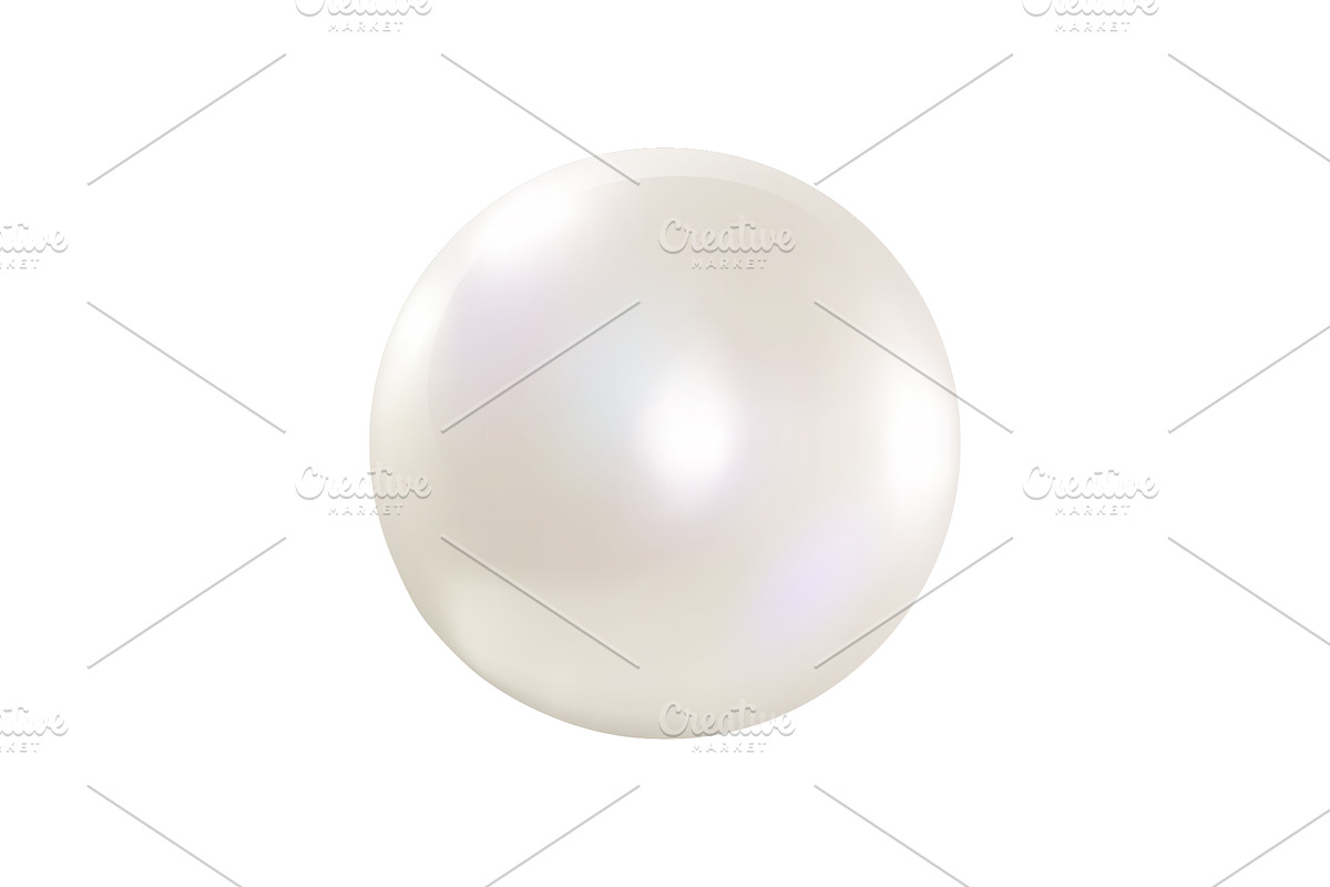 Pearl bead seamless pattern, a Texture Illustration by Woters little shop (Photo 3 of 3)