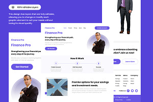 Finance Pro - Banking Landing Page 1