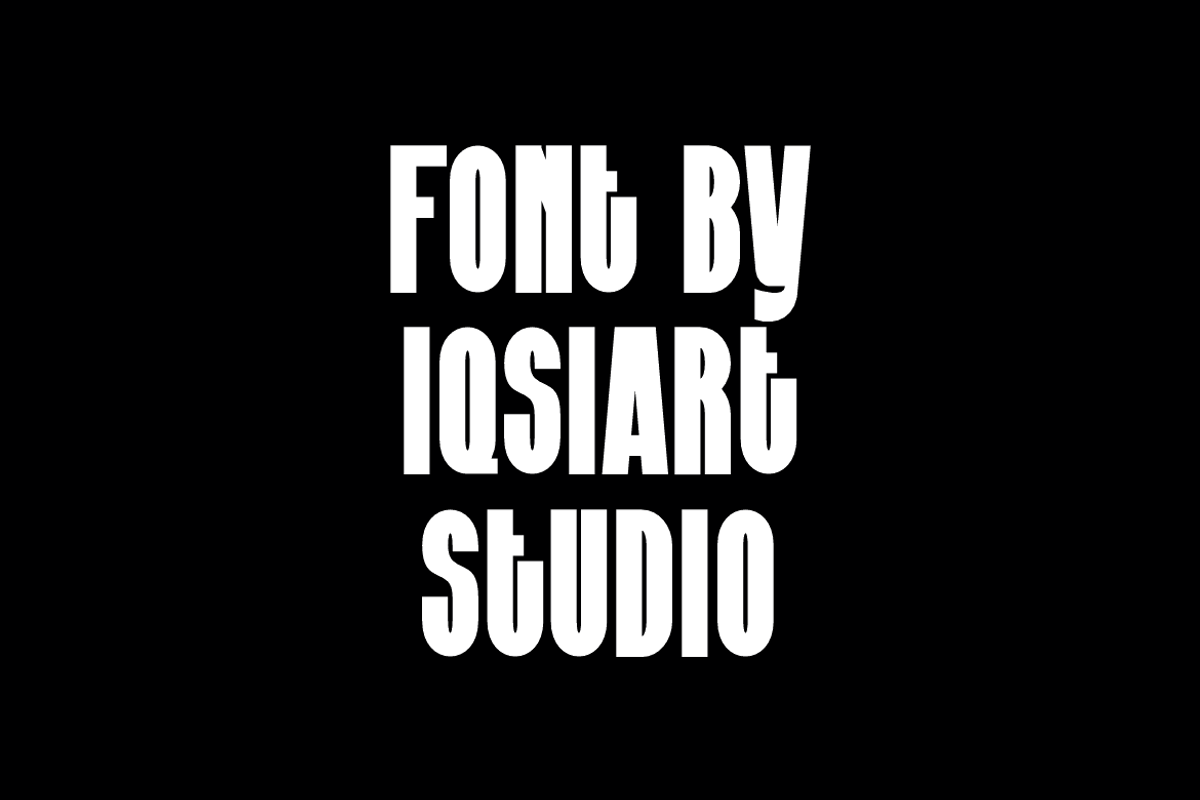 Gavonay - Modern Font, a Sans Serif Font by Iqsiart Studio (Photo 4 of 7)