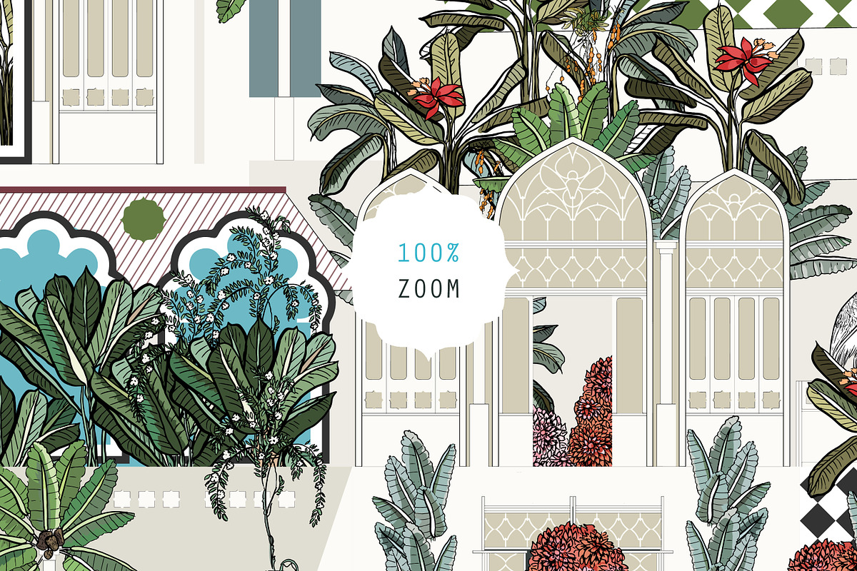 Rajastan. Seamless Pattern, a Pattern Graphic by Irina Dolgikh (Photo 11 of 12)