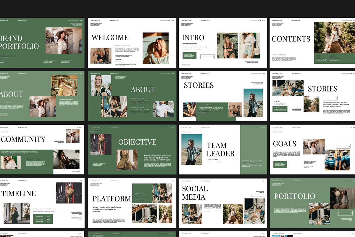 Diva Bundle Brand Portfolio Template, a Presentation Template by Spesifikstd (Photo 11 of 11)