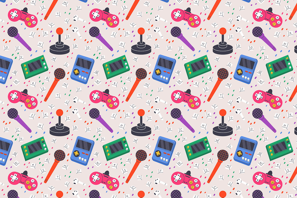 Doodle style computer gadgets, an Object Illustration by Thkatefox (Photo 7 of 7)