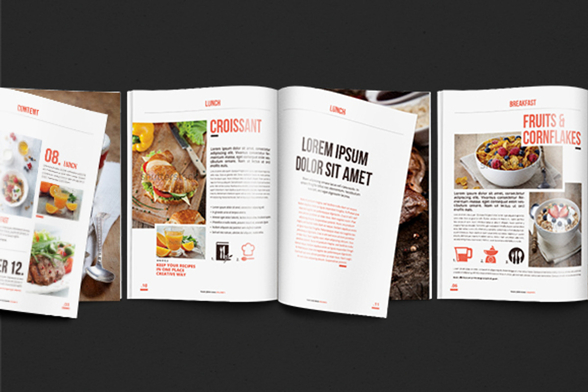 Cook Book - Recipes vol 3, a Magazine Template by pixart_pm (Photo 4 of 4)