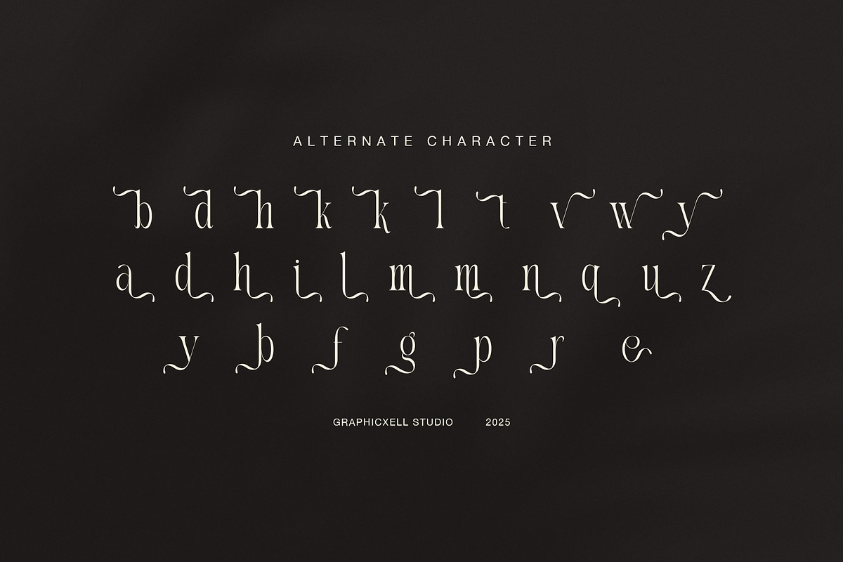 Kamila Elegant Modern Serif Font, a Serif Font by Graphicxell (Photo 8 of 8)