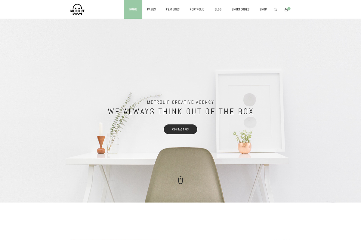 Metrolife Multipurpose PSD Template, a Websites & App Template by bigpsfan's SHOP (Photo 3 of 20)