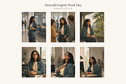Neurodivergent at Work, Set of 24, a Person Illustration by LanternkinStudio (Thumbnail 8 of 13)