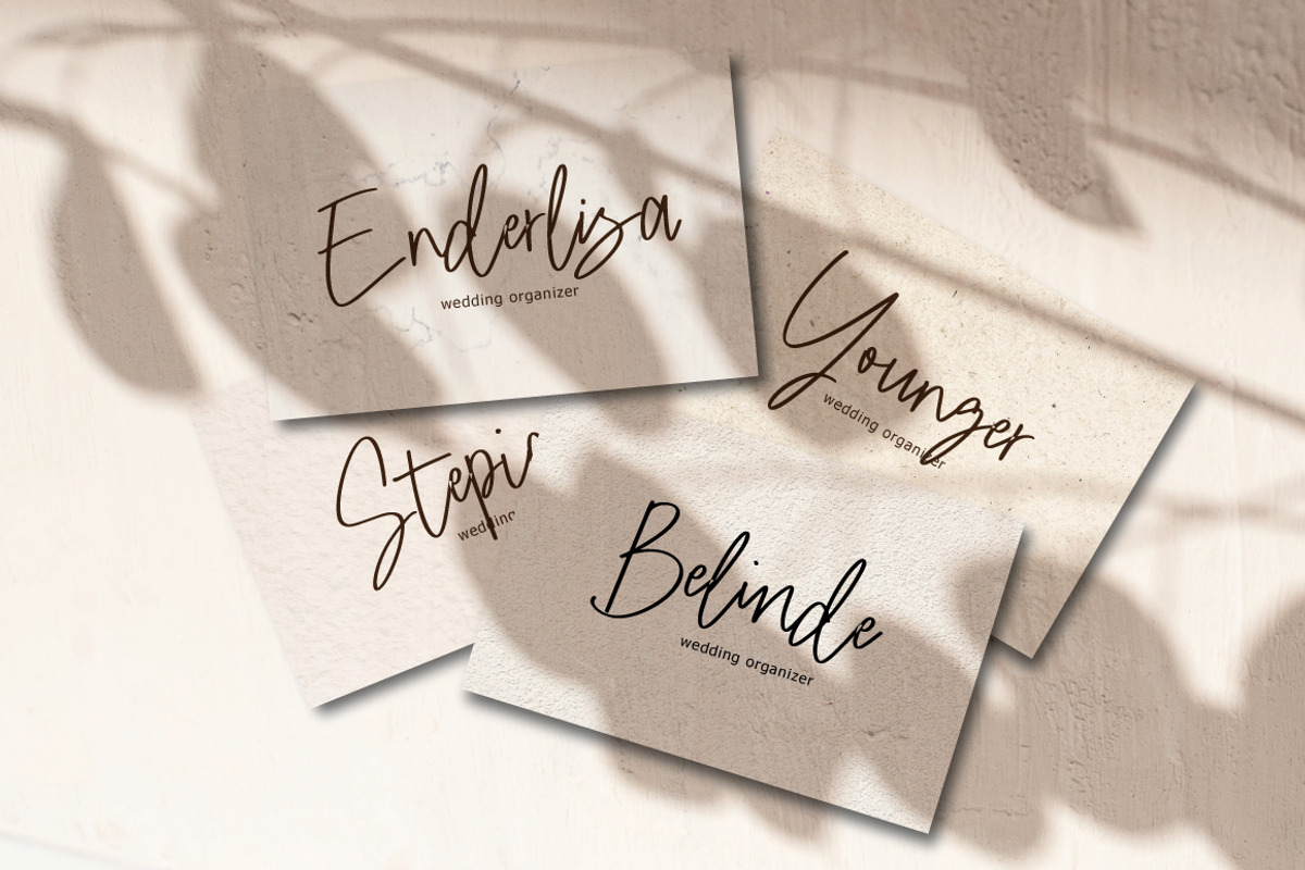 Garlone - Casual Signature, a Handwritten Font by tebaltipislab (Photo 4 of 9)