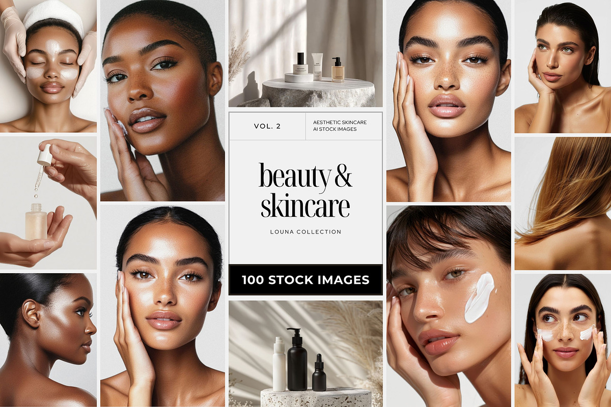 100 Beauty Skincare Stock Photos, a Beauty & Fashion Photo by COCO Designs (Photo 1 of 20)